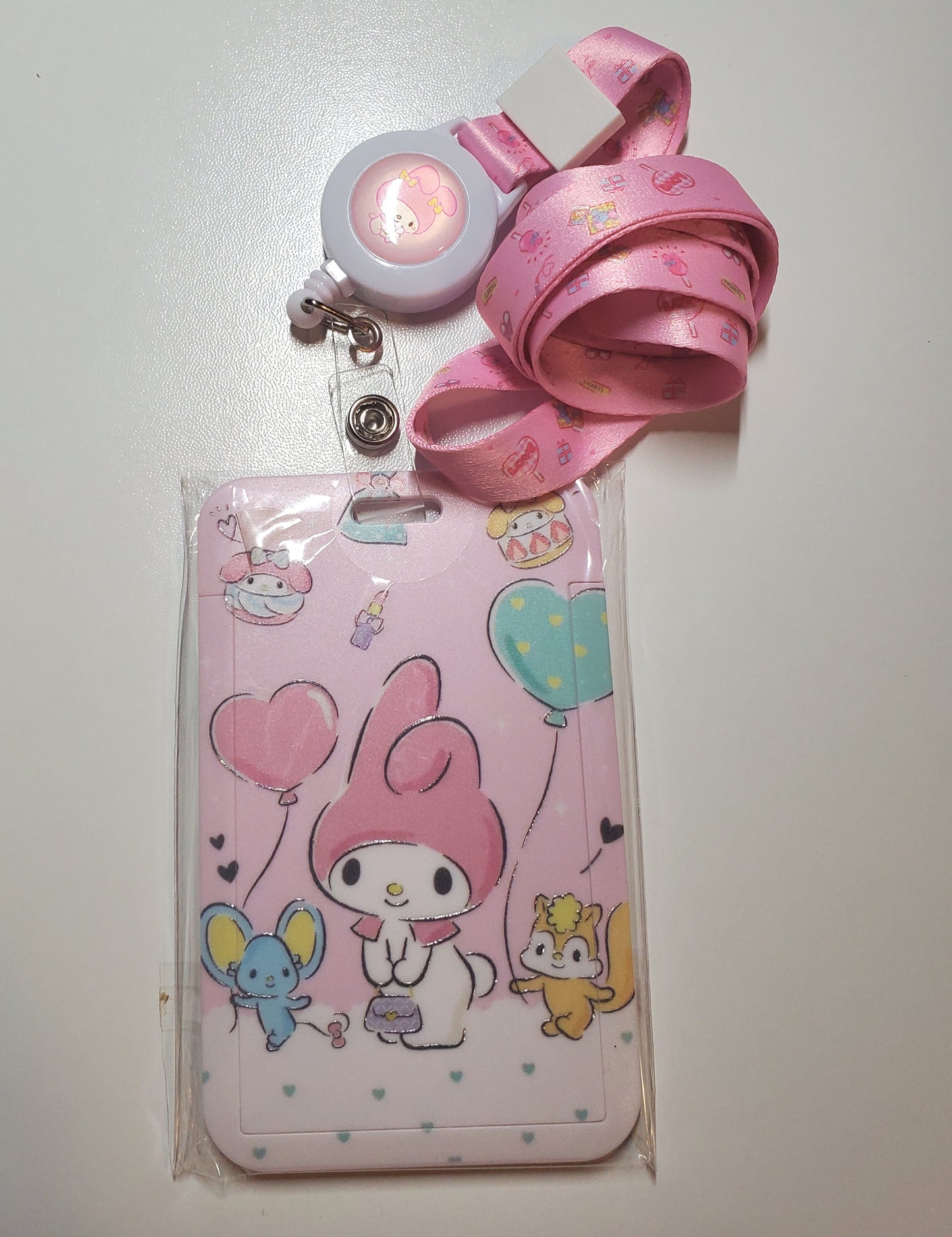 Kitty Crew ID Badge with Reel