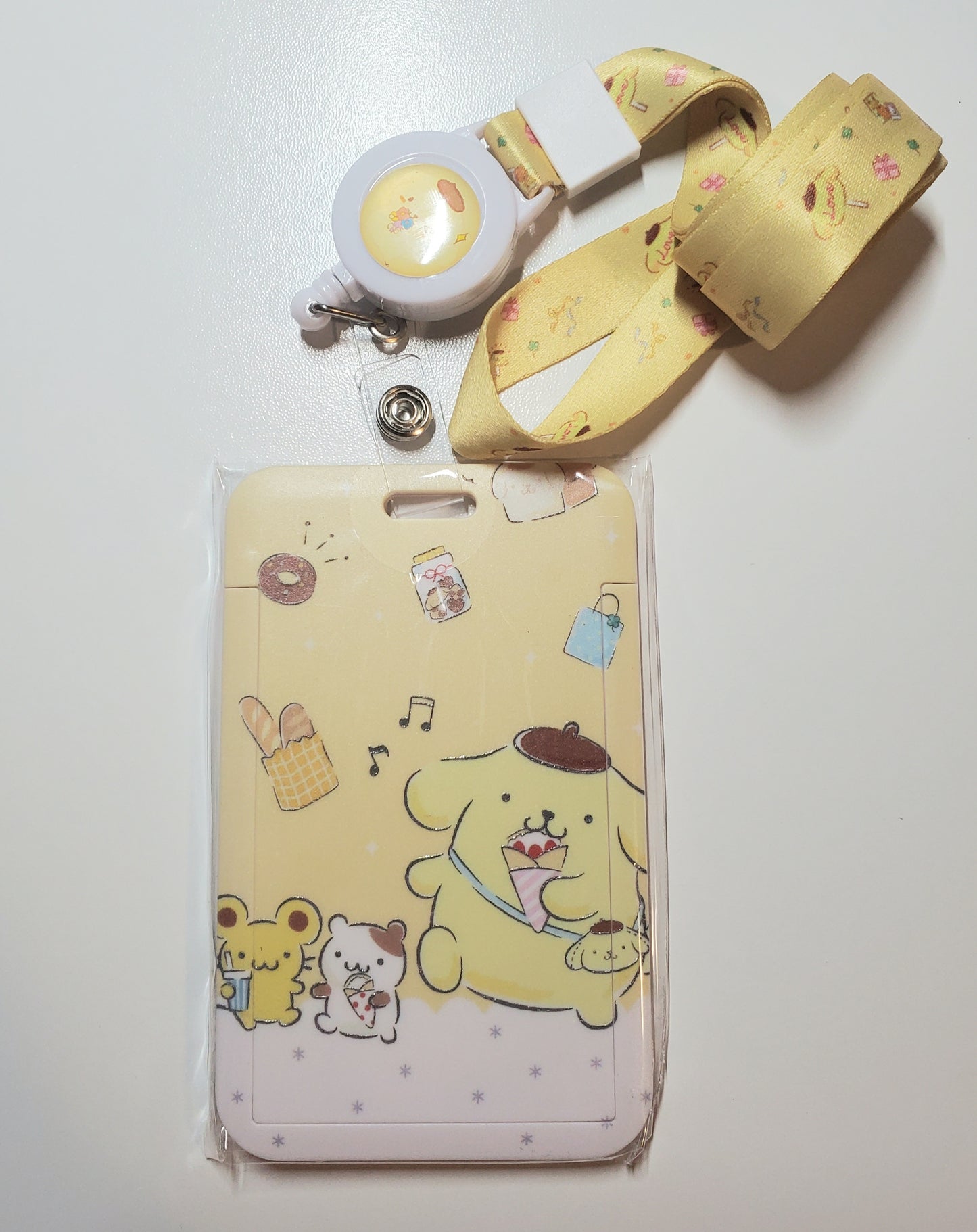 Kitty Crew ID Badge with Reel