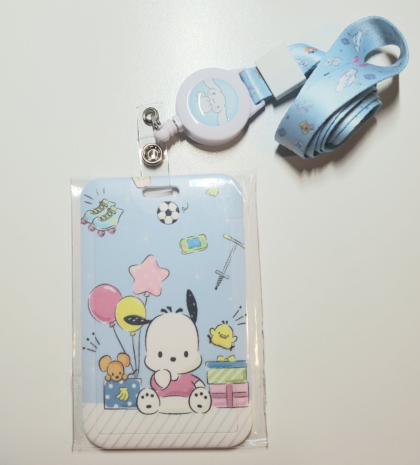Kitty Crew ID Badge with Reel