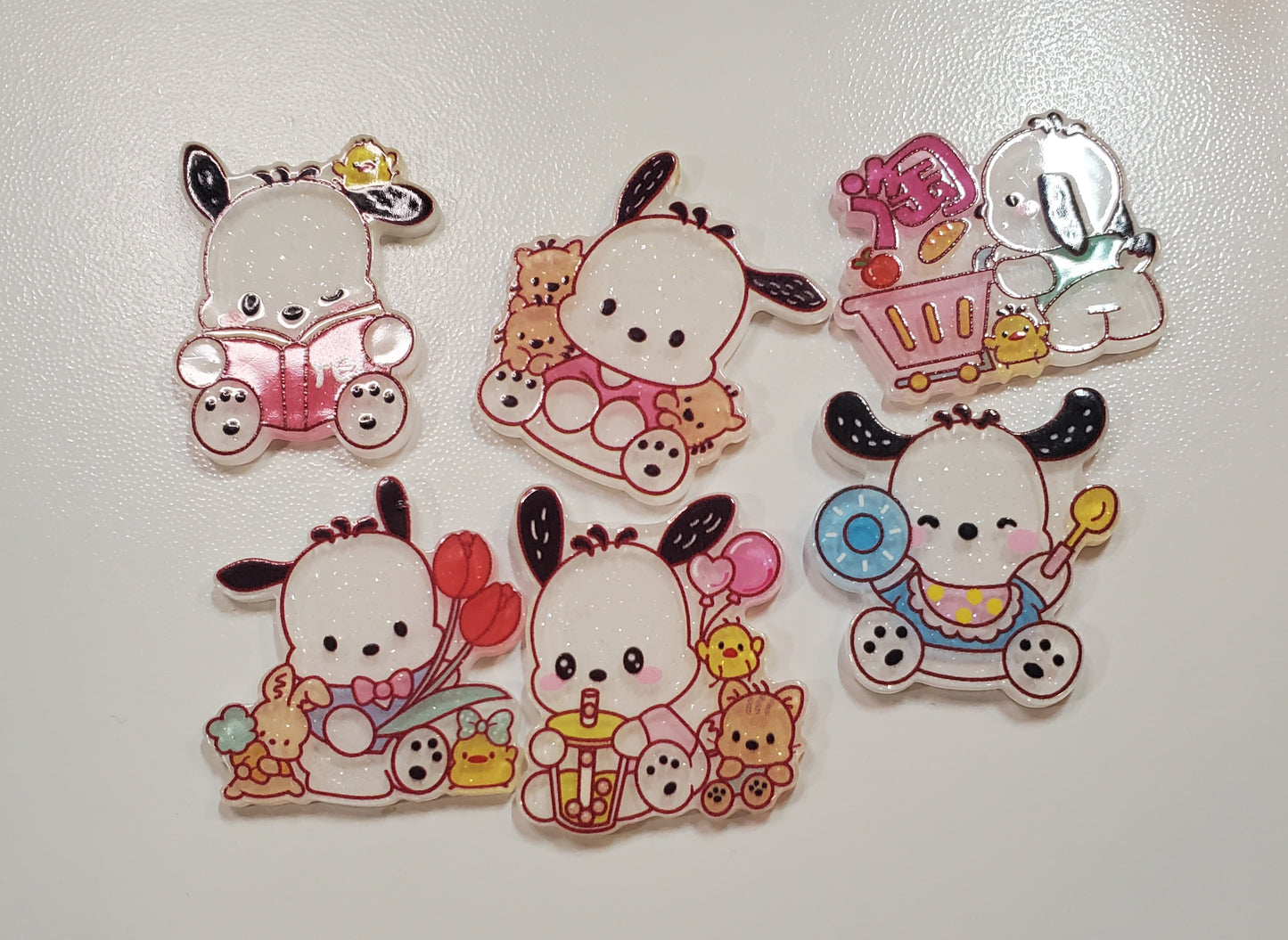 Chacco Acrylics white back