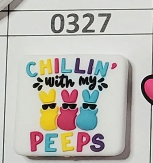 0327- Chillin’ with my Peeps Focal Bead