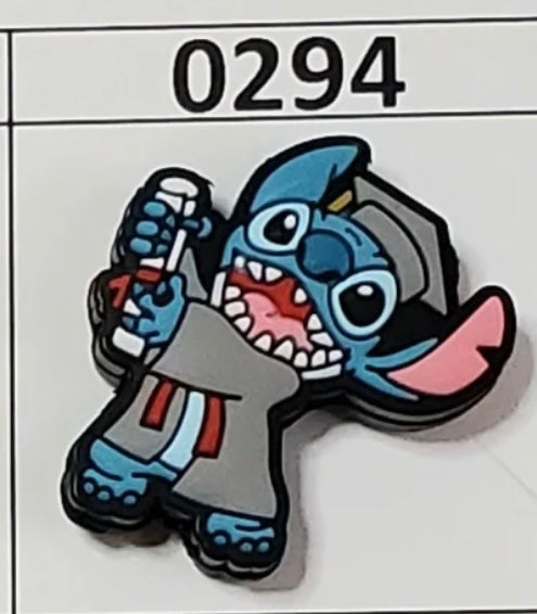 0294- Blue Guy Graduate Focal Bead
