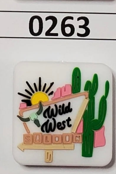 0263- Wild West Saloon Focal Bead