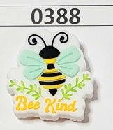 0388- Bee Kind Focal Bead
