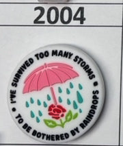 2004- Survived too Many Storms Focal Bead