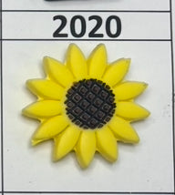 2020- Sunflower Focal Bead
