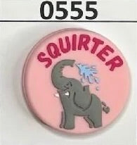 0555- Squirter Elephant Focal Bead