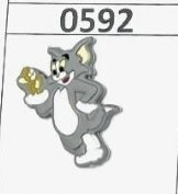 0592- Tom Holding Jerry Focal Bead