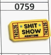 0759- $hit Show Focal Bead