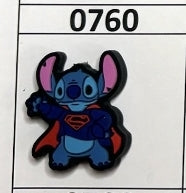 0760- Super Blue Guy Focal Bead