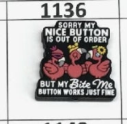 1136- Out of Order Focal Bead
