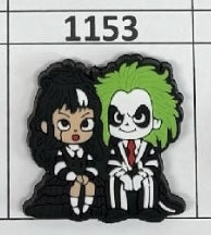 1153- Beetlejuice Focal Bead