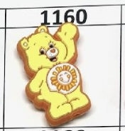 1160- Yellow Bear Focal Bead