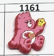 1161- Pink Bear Focal Bead