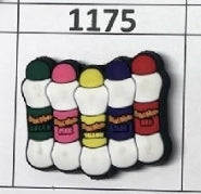 1175- Bingo Marker Focal Bead