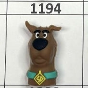 1194- 3D $cooby Dog Focal Bead