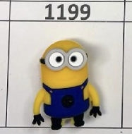1199- 3D Minion Focal Bead