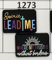 1273- Spirit Lead Me Focal Bead