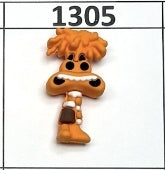 1305- 3D Anxiety Focal Bead