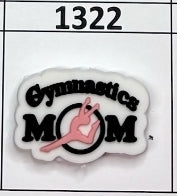 1322- Gymnastics Mom Focal Bead