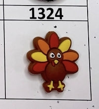 1324- Turkey Focal Bead