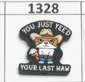 1328- Yeed Your Last Haw Focal Bead