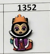 1352- 3D Evil Queen Focal Bead