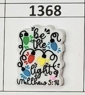 1368- Be the Light Focal Bead