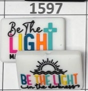 1597- Be the Light Focal Bead