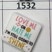 1532-Still Going to Shine Focal Bead