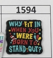 1594- Why Fit In Focal Bead