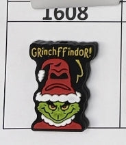1608- Grinchffindor Focal Bead