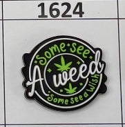 1624- Some See Focal Bead