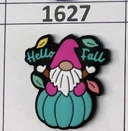 1627- Hello Fall Gnome Focal Bead