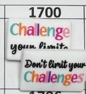 1700- Challenges Focal Bead