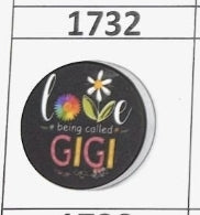 1732- Love GiGi Focal Bead