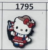 1795- HK  Puerto Rico Focal Bead