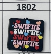 1802- Swift Hearts Focal Bead