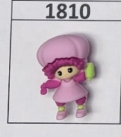 1810- 3D Strawberry Girl Focal Bead