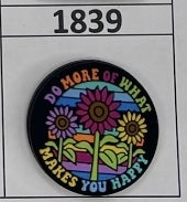 1839- What Makes You Happy Focal Bead