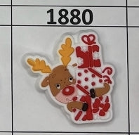 1880- Reindeer Gifts Focal Bead