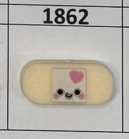 1862- Bandaid Focal Bead