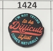 1424- Comee Naturally Focal Bead