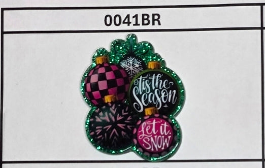 0041BR Tis the Season Let it Snow