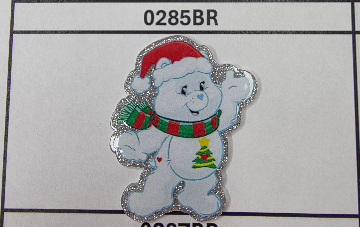 0285BR Christmas Care Bear