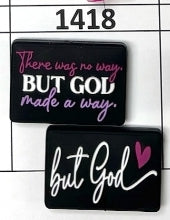 1418- But God Focal Bead