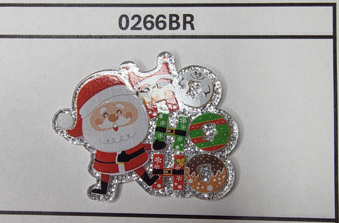 0266BR Santa HoHoHo