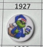 1927- Postal G Focal Bead
