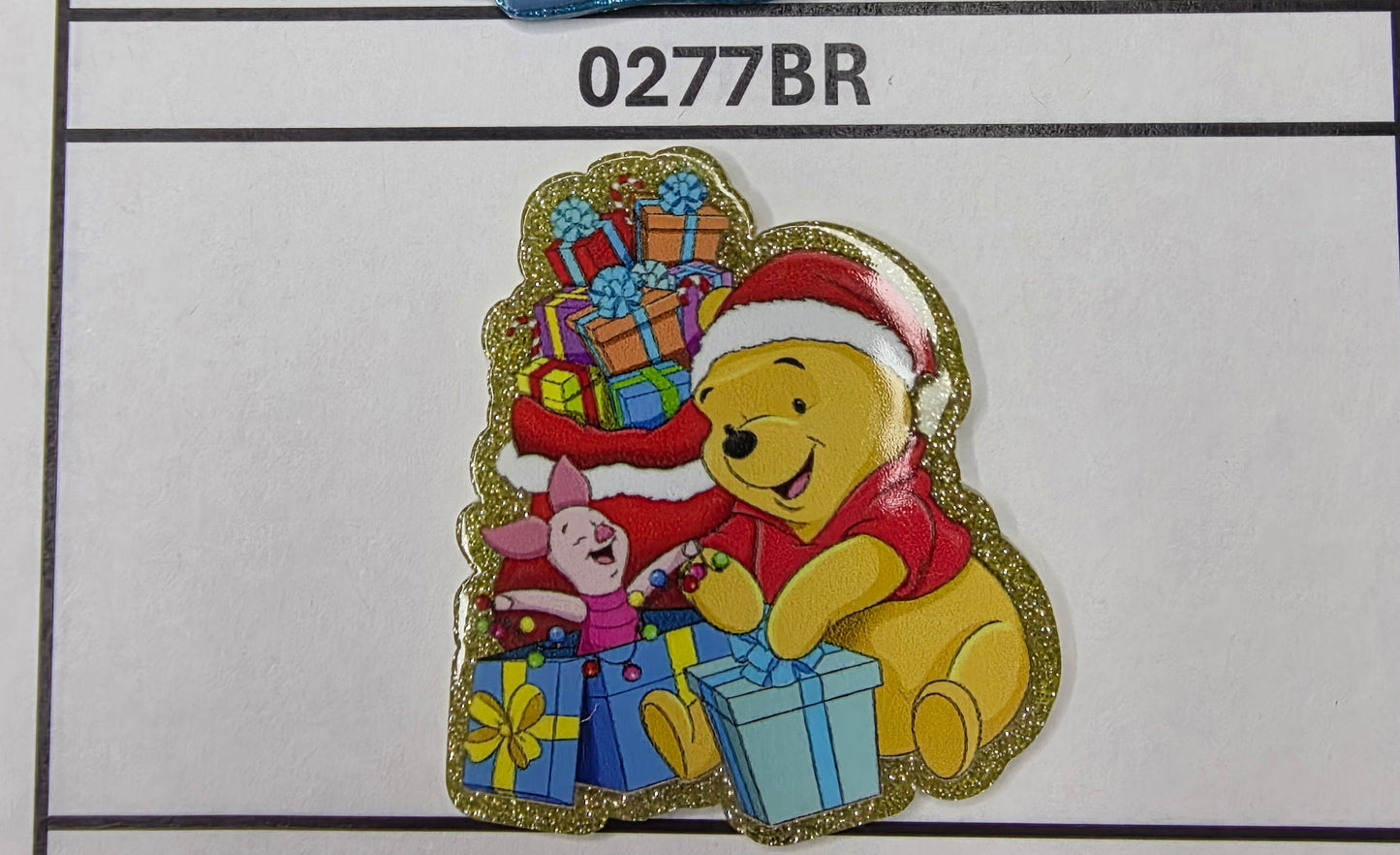 0277BR Yellow Bear Christmas