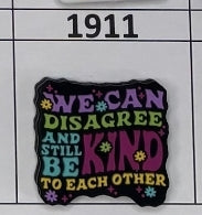 1911- Kind to Each Other Focal Bead